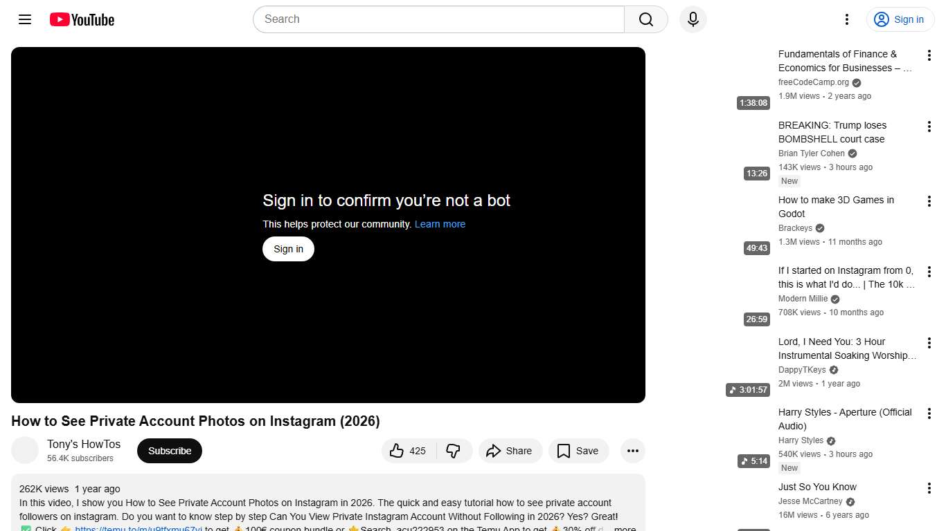 How to See Private Account Photos on Instagram (2026) - YouTube
